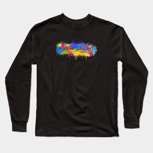 River Arts District - Asheville, NC - BlackBG 17 Long Sleeve T-Shirt